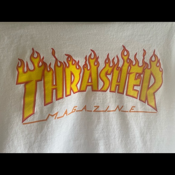Thrasher Flames Tee - Picture 4 of 5